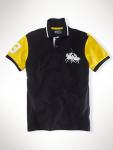 polo ralph lauren tee shirt hommes new style 2013 polo ralph lauren tee shirt star3 noir jaune